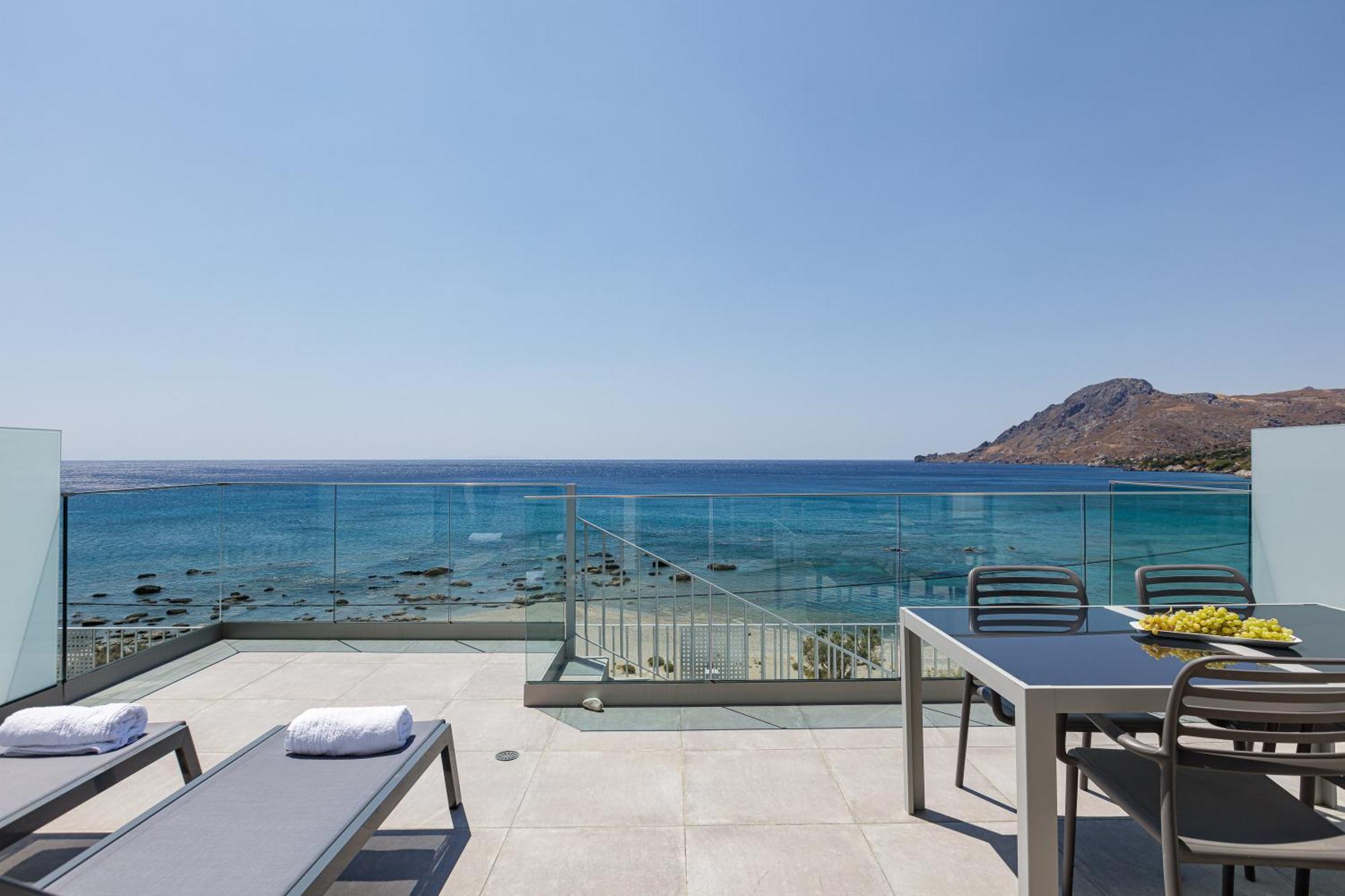 Aelia Seascape Apartments Plakias Bagian luar foto