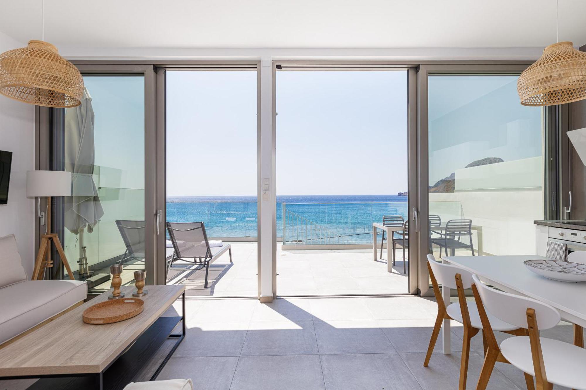 Aelia Seascape Apartments Plakias Bagian luar foto